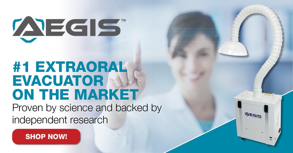 The #1 Extraoral Evacuator on the Market - See the MUSC Research.